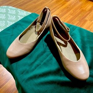 Women’s All Leather Mary Jane Flat